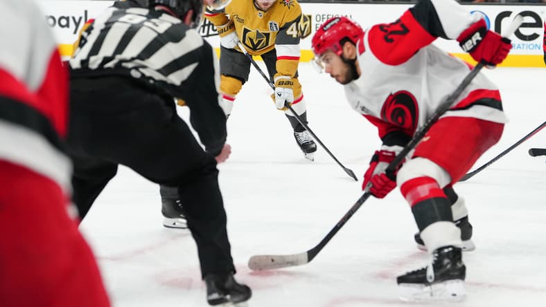 NHL: Stanley Cup Final-Carolina Hurricanes at Vegas Golden Knights