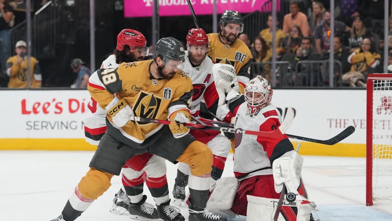 NHL: Stanley Cup Final-Carolina Hurricanes at Vegas Golden Knights