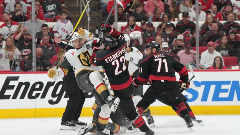 NHL: Stanley Cup Final-Vegas Golden Knights at Carolina Hurricanes