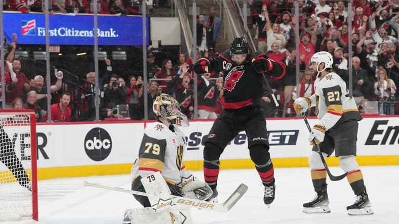 NHL: Stanley Cup Final-Vegas Golden Knights at Carolina Hurricanes