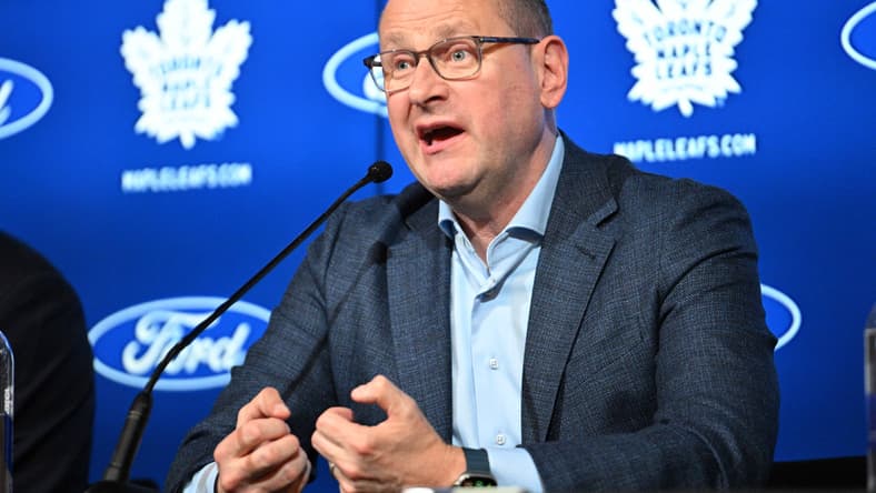 NHL: Toronto Maple Leafs - Press Conference, montreal canadiens failed knies trade