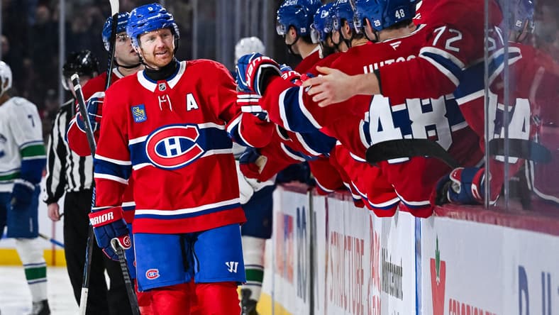 NHL: Vancouver Canucks at Montreal Canadiens
