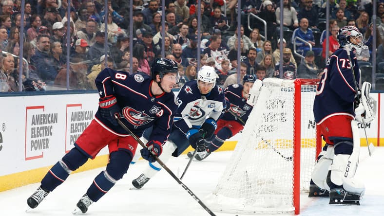 NHL: Winnipeg Jets at Columbus Blue Jackets