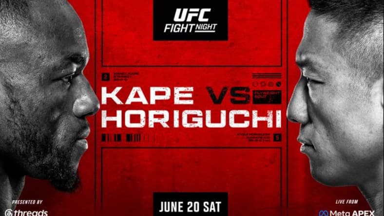 ufc fight night kape vs horiguchi