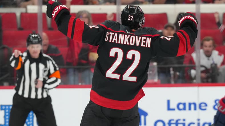 NHL: Columbus Blue Jackets at Carolina Hurricanes