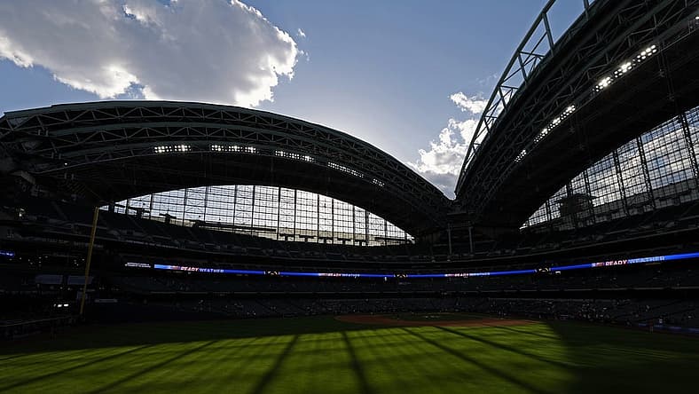 May 16, 2022; Milwaukee, Wisconsin, USA;  General view of American Family Field prior to the game between the Atlanta Braves and Milwaukee Brewers. Mandatory Credit: Jeff Hanisch-USA TODAY Sports