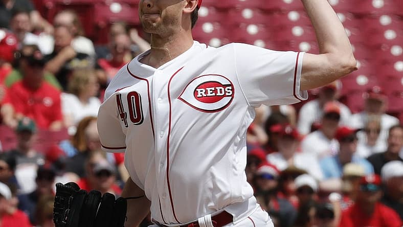 Apr 24, 2022; Cincinnati, Ohio, USA; Cincinnati Reds starting pitcher Nick Lodolo (40) throws a pitch against the St. Louis Cardinals during the first inning at Great American Ball Park. Mandatory Credit: David Kohl-USA TODAY Sports