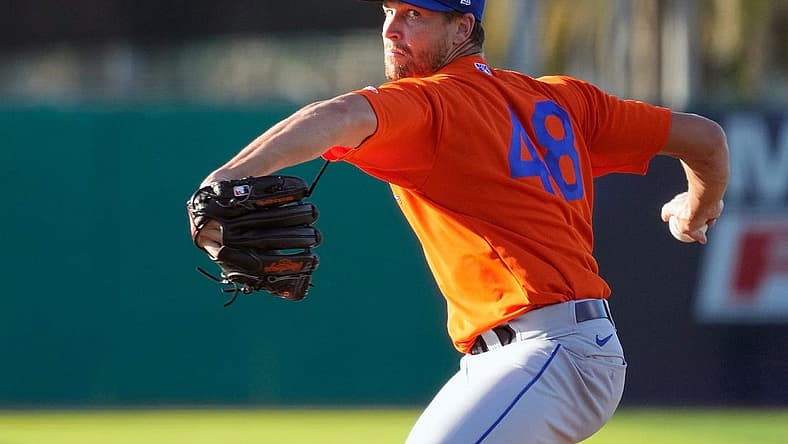 Jacob deGrom makes a rehab start during a game with the Daytona Tortugas in Daytona Beach, Friday, July 8, 2022.
Degrom Daytona03
