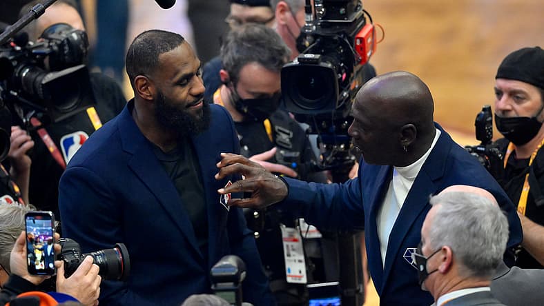 lebron james, michael jordan