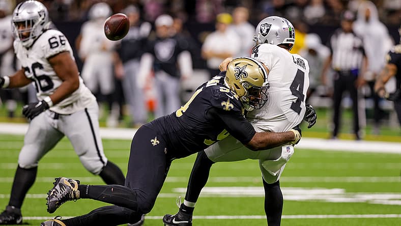 NFL: Las Vegas Raiders at New Orleans Saints
