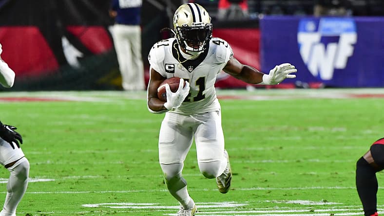 New Orleans Saints running back Alvin Kamara