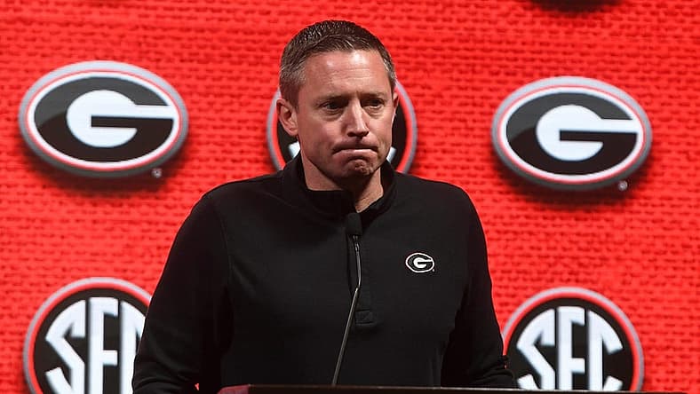 Oct 19, 2022; Mountain Brook, AL, USA; Georgia head coach Mike White speaks during the SEC Tip Off 2022-23 Men's Basketball Media Day in Mountain Brook Wednesday, Oct. 19, 2022 at Grand Bohemian Hotel.
Basketball Sec Men S Basketball Media Day