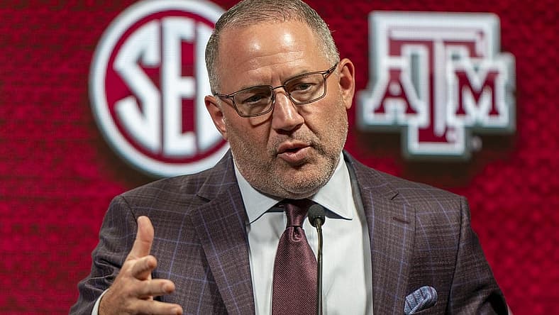Oct 19, 2022; Birmingham, Alabama, US; Texas A&M head coach Buzz Williams during the SEC Basketball Media Days at Grand Bohemian Hotel. Mandatory Credit: Marvin Gentry-USA TODAY Sports
