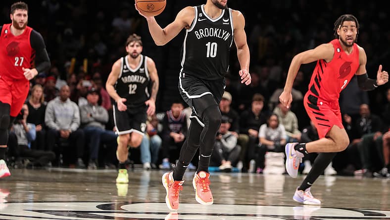 NBA: Portland Trail Blazers at Brooklyn Nets