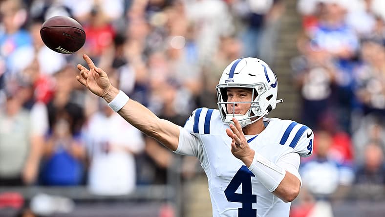 NFL: Indianapolis Colts at New England Patriots