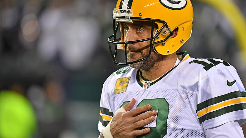 Green Bay packers QB Aaron Rodgers