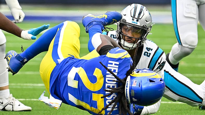 los angeles rams waive darrell henderson