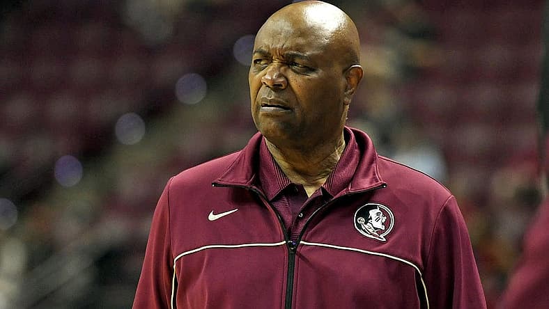 Dec 10, 2022; Tallahassee, Florida, USA; Florida State Seminoles head coach Leonard Hamilton during the first half against the Louisville Cardinals at Donald L. Tucker Center. Mandatory Credit: Melina Myers-USA TODAY Sports