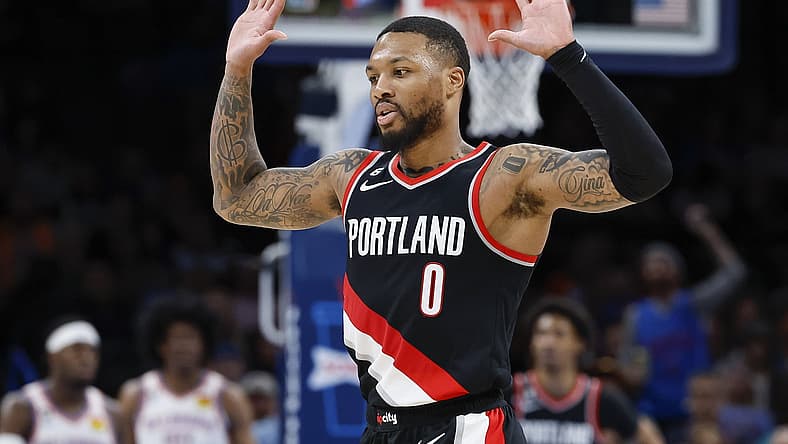 Portland Trail Blazers Damian Lillard