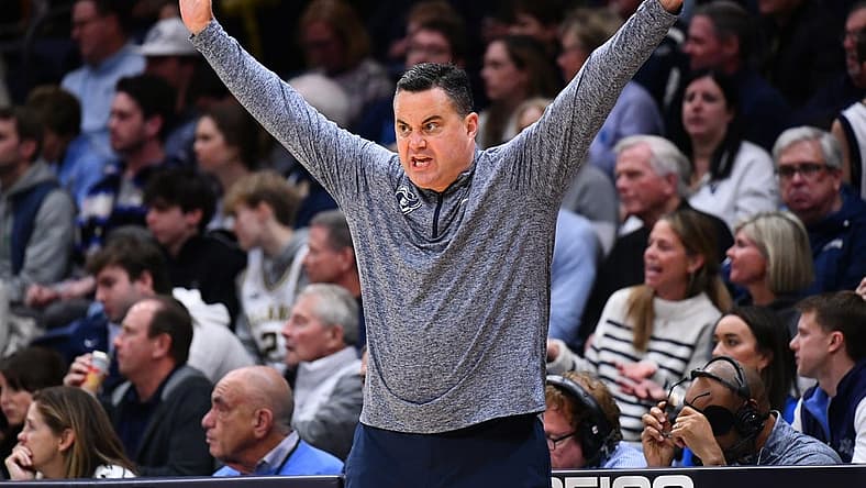Jan 7, 2023; Villanova, Pennsylvania, USA; Xavier Musketeers head coach Sean Miller reacts against the Villanova Wildcats in the first half at William B. Finneran Pavilion. Mandatory Credit: Kyle Ross-USA TODAY Sports