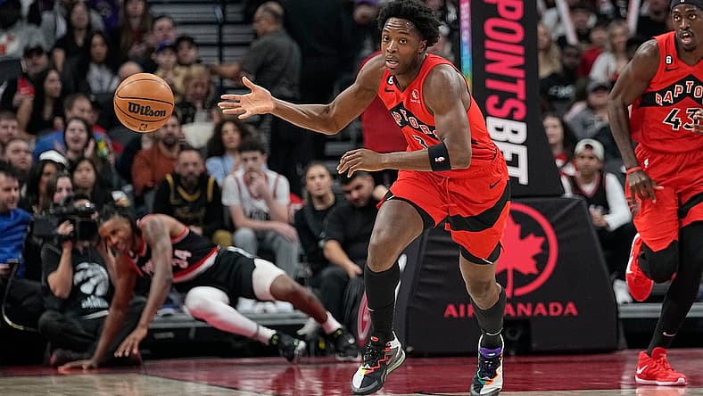 NBA: Portland Trail Blazers at Toronto Raptors