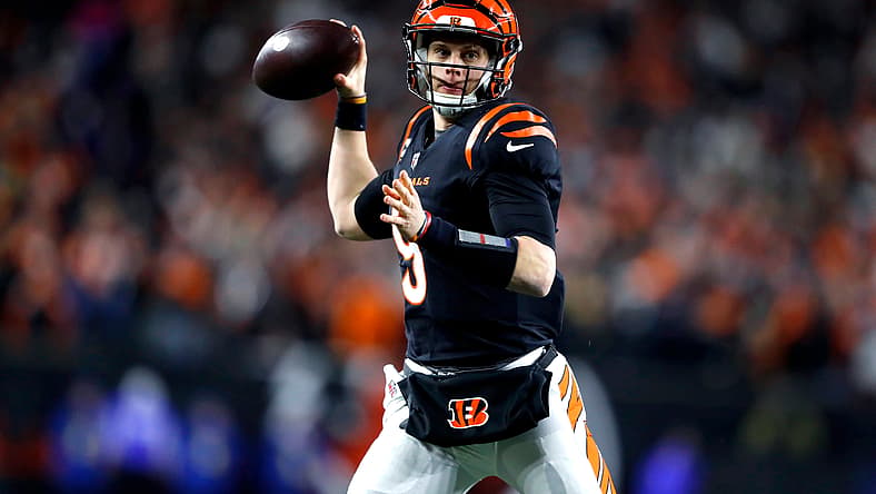 nfl wild card playoffs: joe burrow, cincinnati bengals