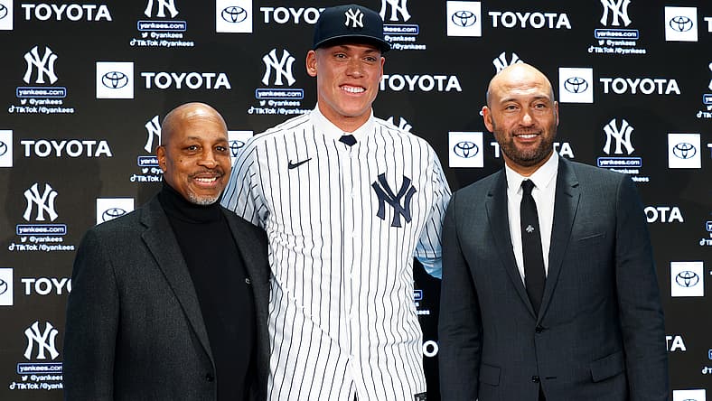 MLB: New York Yankees-Aaron Judge press conference