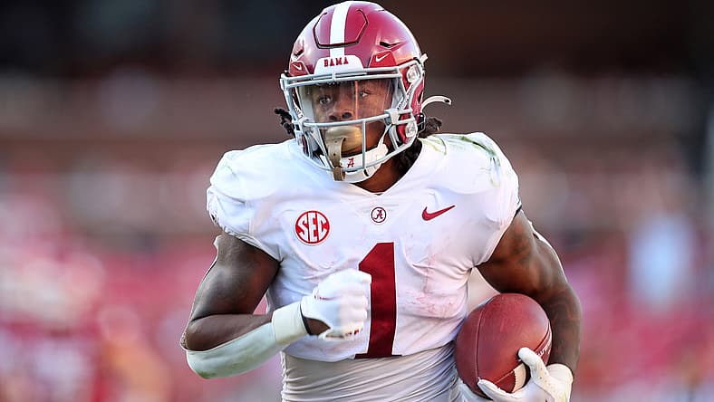NCAA Football: Alabama at Arkansas