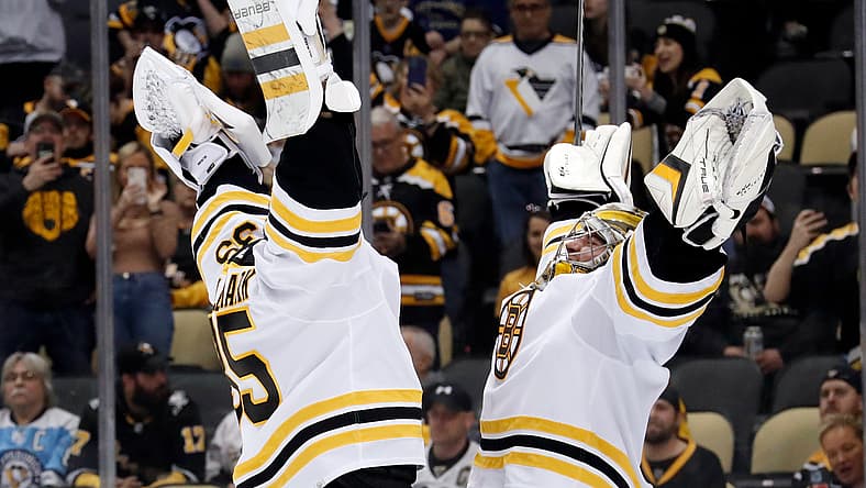 NHL: Boston Bruins at Pittsburgh Penguins