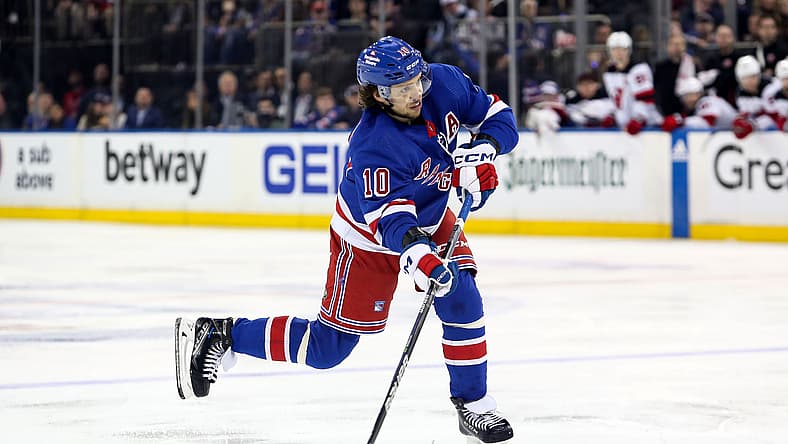 NHL: Stanley Cup Playoffs-New Jersey Devils at New York Rangers