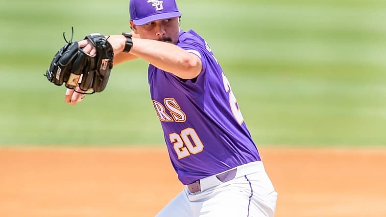 Pitcher Paul Skenes helped LSU win the College World Series.