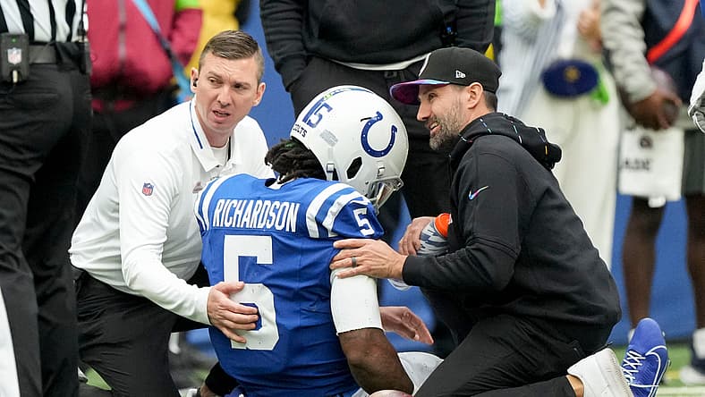 Indianapolis Colts quarterback Anthony Richardson