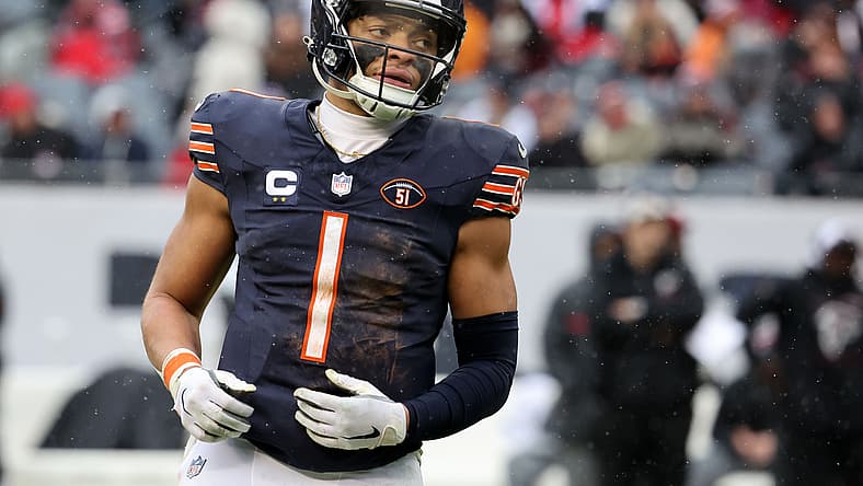 Chicago Bears' Justin Fields