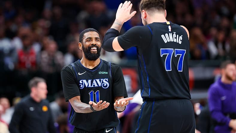Dallas Mavericks' Kyrie Irving