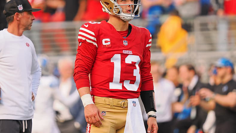 San Francisco 49ers quarterback Brock Purdy