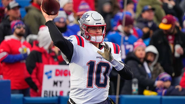 New England Patriots quarterback Mac Jones