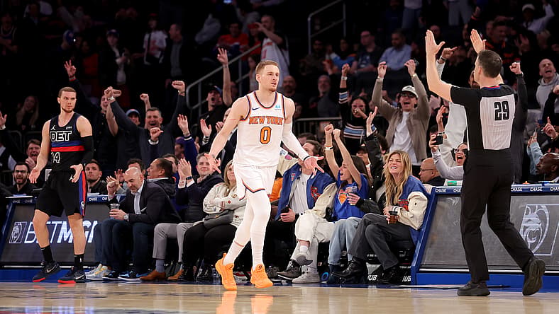 New York Knicks' Donte DiVincenzo