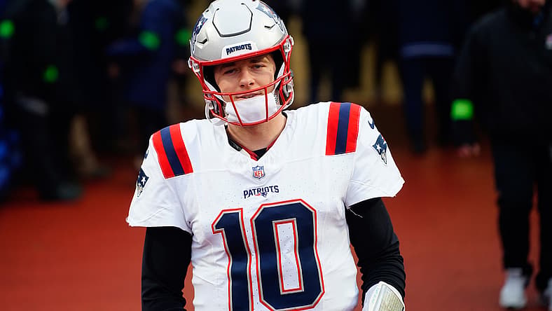 New England Patriots quarterback Mac Jones traded