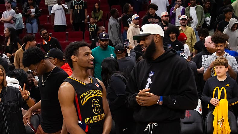 lebron james, bronny james