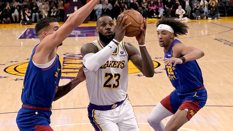 Los Angeles Lakers' LeBron James