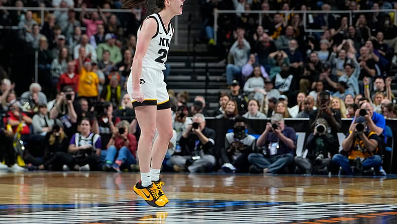 Caitlin Clark, Iowa, Iowa Hawkeyes, March Madness, NCAA Tournament, Elite 8, Elite Eight, Angel Reese, LSU, LSU Tigers, Women's NCAA Tournament