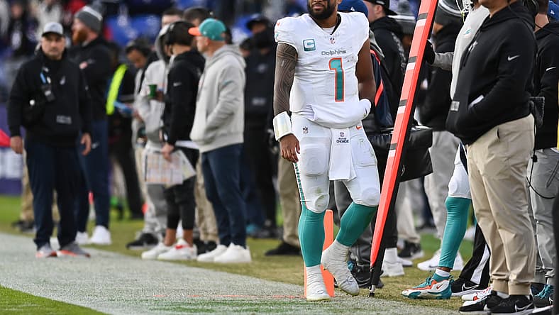 Miami Dolphins quarterback Tua Tagovailoa