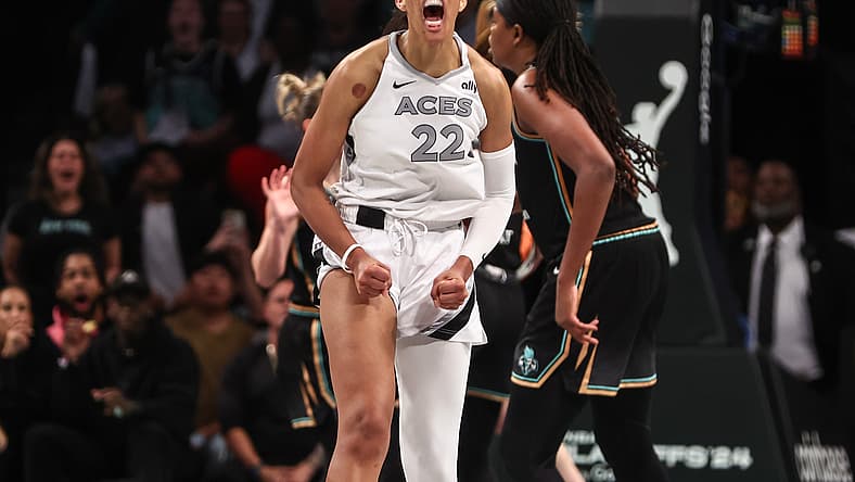 WNBA: Playoffs-Las Vegas Aces at New York Liberty