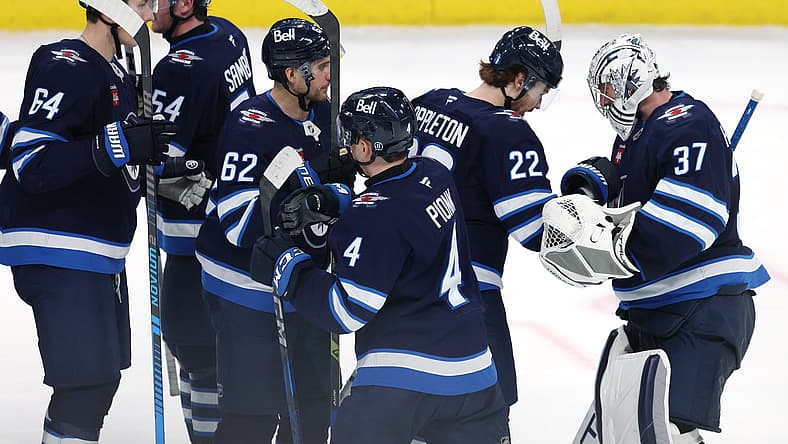 NHL: Stanley Cup Playoffs-St. Louis Blues at Winnipeg Jets