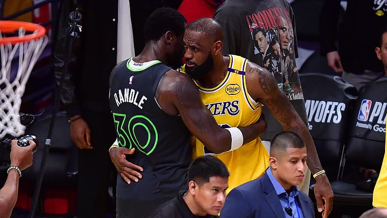 NBA: Playoffs-Minnesota Timberwolves at Los Angeles Lakers
