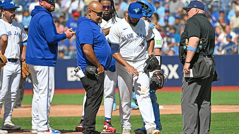 MLB: Yimi Garcia pulled from game for Toronto Blue Jays
