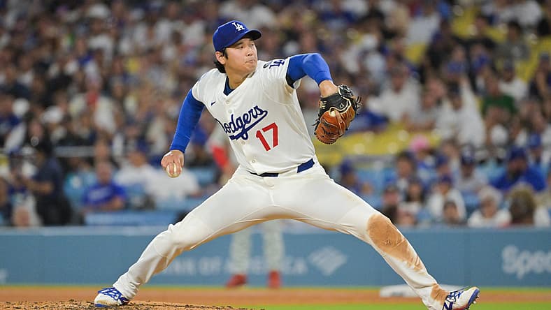 Los Angeles Dodgers pitcher Shohei Ohtani