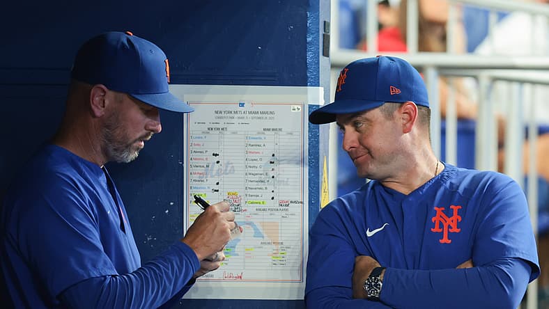 New York Mets manager Carlos Mendoza