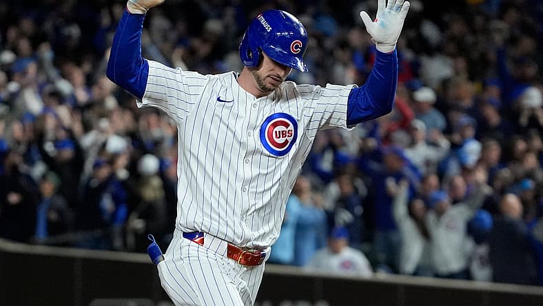 MLB: Playoffs-Kyle Tucker, Chicago Cubs