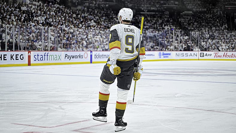 Vegas Golden Knights, Jack Eichel (Photo/Screenshot- Vegas Golden Knights via Twitter)